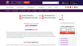
                            13. Leo Woman - Astrology Zodiac Signs