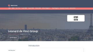 
                            13. Leonard de Vinci Group in France - MBA Degrees