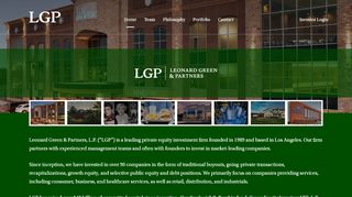
                            13. Leonard Green and Partners | Leading private equity investment firm ...