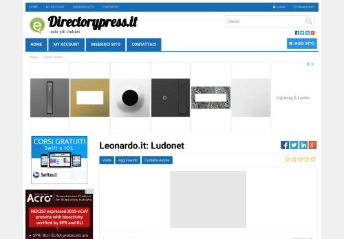 
                            9. Leonardo.it: Ludonet « directorypress.it