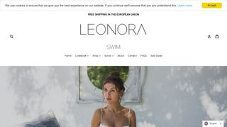 
                            8. LEONORA Swim: Online Ladies Designer Swimwear Sale UK