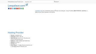 
                            6. Leopalace.com - Website Success Tools