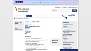 
                            12. Lernen / Lexika online - Berlin.de