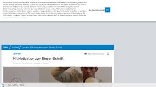 
                            12. Lernen: Mit Motivation zum Einser-Schnitt - Westdeutsche Zeitung