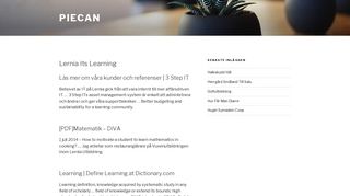
                            11. Lernia Its Learning – PIECAN