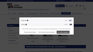 
                            3. Lernmaterialien | Jura Intensiv Verlag