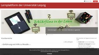 
                            13. Lernplattform der Universität Leipzig