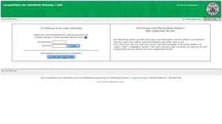 
                            1. Lernplattform der Zahnklinik München | LMU: Login - Im Wartungsmodus