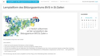 
                            9. Lernplattform des Bildungszentrums BVS in St.Gallen