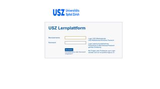 
                            6. Lernplattform USZ - UniversitätsSpital Zürich
