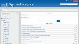 
                            7. Lernplattform von studiumdigitale: Fachbereich 10