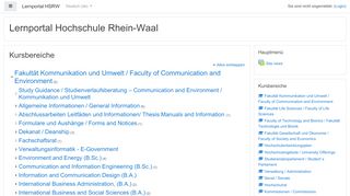 
                            6. Lernportal Hochschule Rhein-Waal