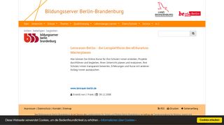 
                            5. Lernraum-Berlin - die Lernplattform des eEducation Masterplanes ...