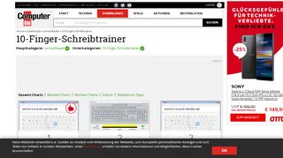 
                            12. Lernsoftware - 10-Finger-Schreibtrainer Downloads - Computer Bild