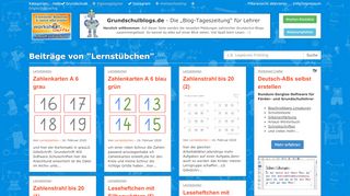 
                            7. Lernstübchen - Grundschulblogs.de