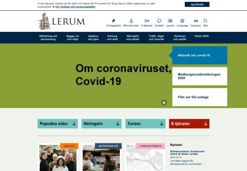 
                            5. Lerums Kommun: Startsida