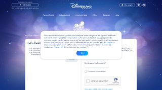 
                            3. Les avantages de l'inscription - Disneyland Paris