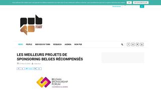 
                            9. Les meilleurs projets de sponsoring belges récompensés - PUB.be