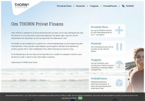 
                            4. Les mer om Thorn Privat Finans