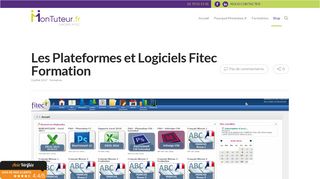 
                            5. Les Plateformes et Logiciels Fitec Formation - Montuteur.fr