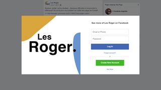 
                            6. Les Roger - Studium, portail, centre étudiant... Quelques... | Facebook