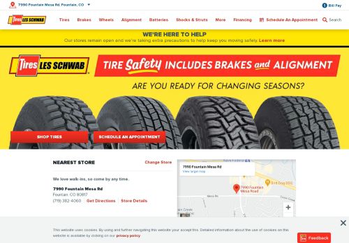 
                            7. Les Schwab: Tires & Wheels for Sale | Buy New Tires Online & In-Person