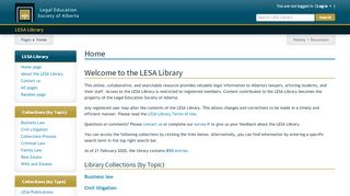 
                            10. LESA Library