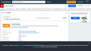 
                            10. LesConcierges | Crunchbase