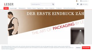 
                            1. Leser Hersteller Geschenkverpackungen, Kartonschachteln ... - leser.de