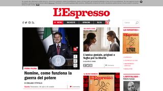 
                            1. l'Espresso - News e approfondimenti