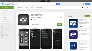 
                            12. LESSOR-APP – Apper på Google Play