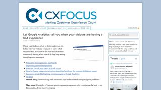 
                            10. Let Google Analytics tell you when your visitors are having a bad ...