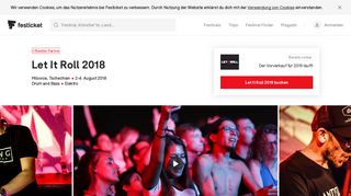 
                            4. Let It Roll 2018 - Festicket