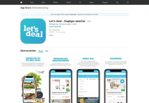 
                            10. Let's deal i App Store - iTunes - Apple