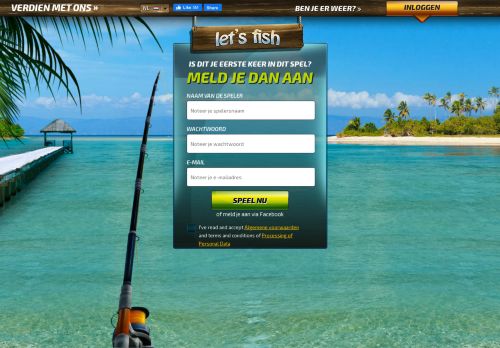 
                            1. Let's Fish – gratis vis simulator. Het beste visspel! | lets-fish.com