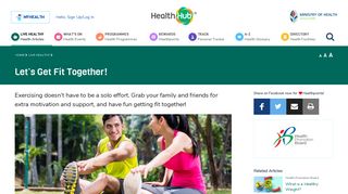
                            12. Let's Get Fit Together! - HealthHub