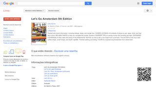 
                            13. Let's Go Amsterdam 5th Edition - Resultado da Pesquisa de livros Google