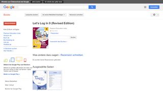
                            6. Let's Log In 9 (Revised Edition) - Google Books-Ergebnisseite