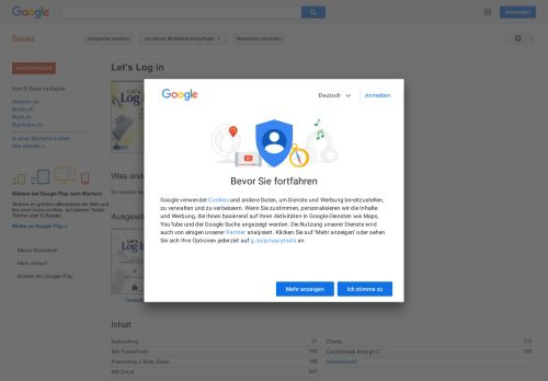 
                            9. Let's Log in - Google Books-Ergebnisseite