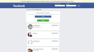 
                            7. Lets Meet Up Profiles | Facebook