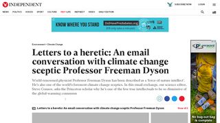 
                            13. Letters to a heretic: An email conversation with climate change sceptic ...