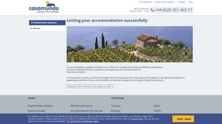 
                            8. Letting your accommodation successfully - CASAMUNDO