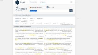 
                            4. letzter Login - Englisch-Übersetzung – Linguee Wörterbuch