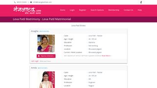 
                            4. Leva Patil Matrimony - Mangalashtak.com