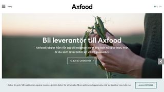 
                            2. Leverantör – Bli leverantör till Axfood och logga in på Axfoods ...