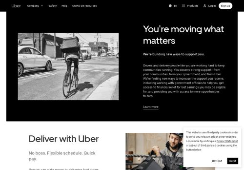 
                            4. Leverera med Uber Eats i Sverige | Tjäna pengar genom att leverera ...