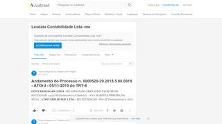 
                            4. Lexdata Contabilidade Ltda -me - JusBrasil