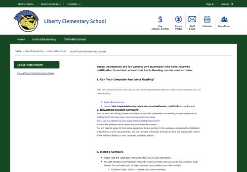 
                            13. Lexia Instructions / Lexia From Home Instructions - gmrsd