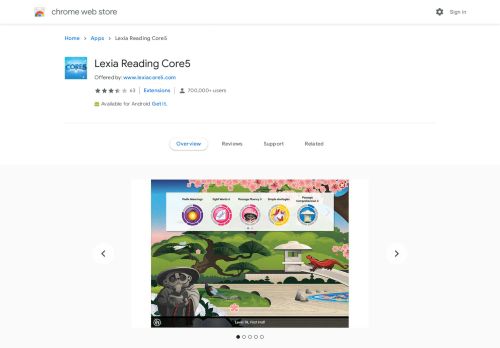 
                            9. Lexia Reading Core5 - Google Chrome