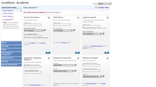 
                            8. LexisNexis Academic